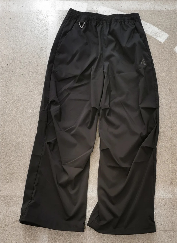 Authentic Nike Outdoor Sports Casual Pants for Men, Loose Straight-Leg Wide-Leg High-Waisted Long Pants Fv7320-010