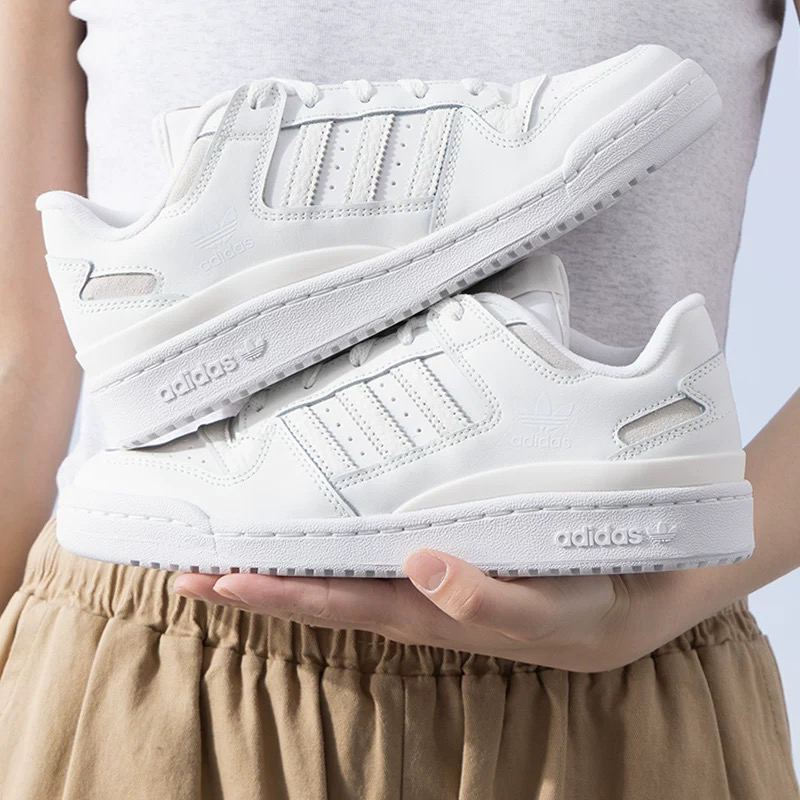 Adidas Trefoil Sneakers Classic White Shoes 2025 Spring and Summer New Men's and Women's Casual Shoes Ih7828