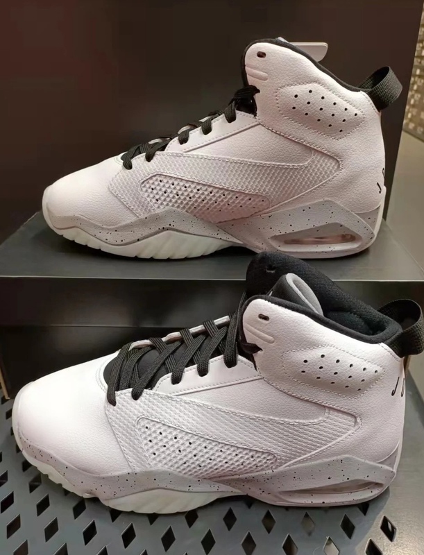 Nike Jordan Genuine Shock-Absorbing, Non-Slip, Wear-Resistant Mid-Top Retro Basketball Shoes for Men, White and Gray Ar4430-101