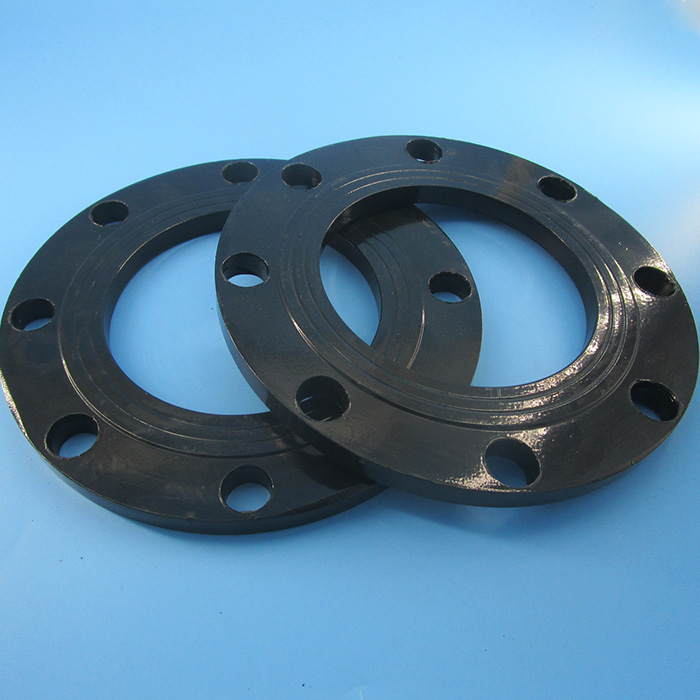 PE flange sheet flange sleeve PE pipe fittings spray iron sheet 50 63 75 90 110 125 160