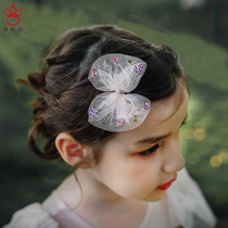 Childrens hair accessories little girl hairpin headgear baby hairclip Korean Princess little star Snow White hair accessories