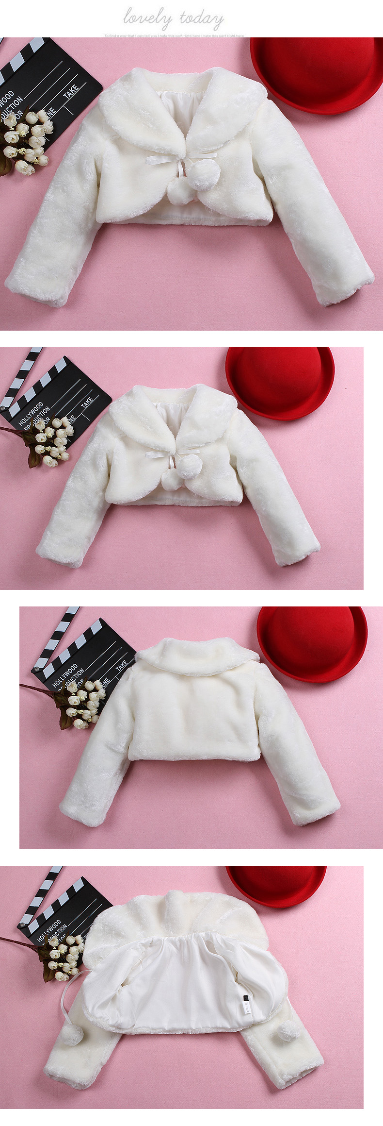 Cape pour fille en mélange - Ref 2155798 Image 9