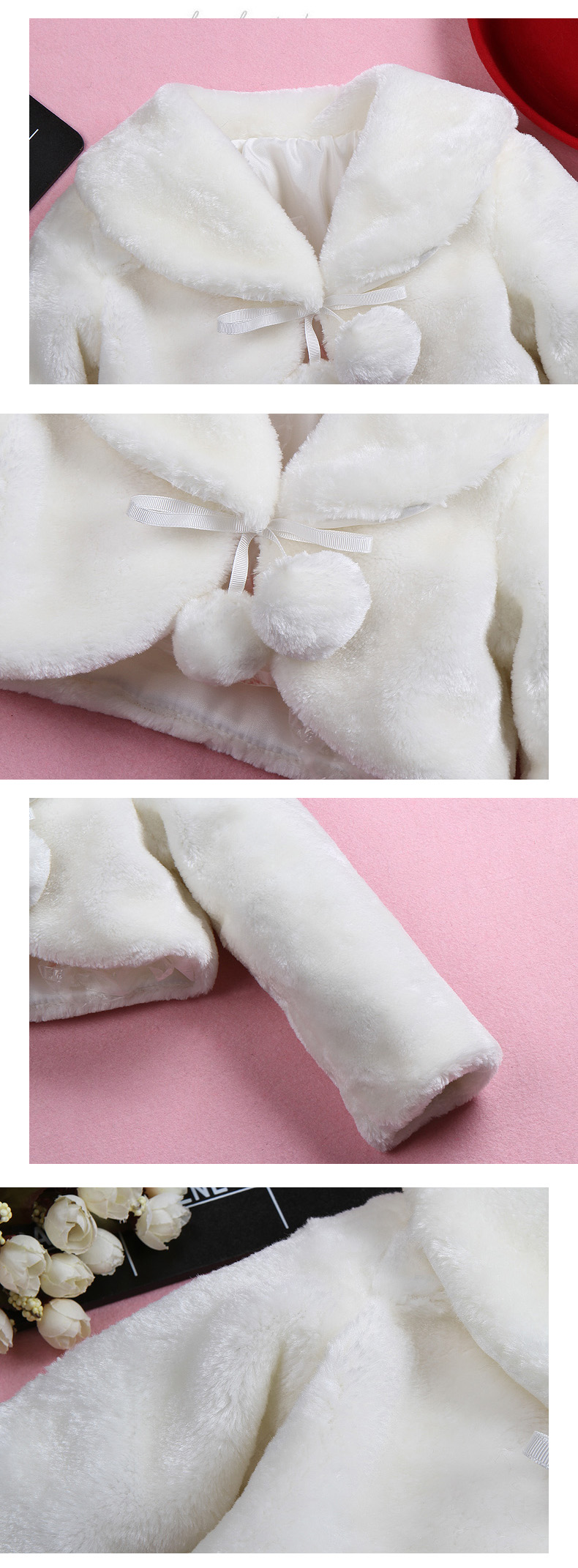 Cape pour fille en mélange - Ref 2155798 Image 10