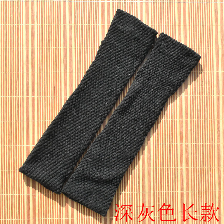 Đàn ông và phụ nữ miếng lót đầu gối vớ bắp chân dày đôi vớ điều hòa không khí nhà để giữ ấm để ngăn chặn dầu lạnh vớ gối vớ dày mùa đông