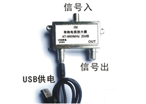 Low noise cable TV amplifier Home TV amplifier Building antenna signal amplifier