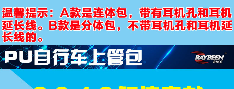 Sacoche pour vélo mixte ACRONO - Ref 2223158 Image 7