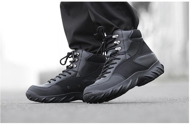 Boots militaires pour homme - porter - Ref 1402525 Image 18