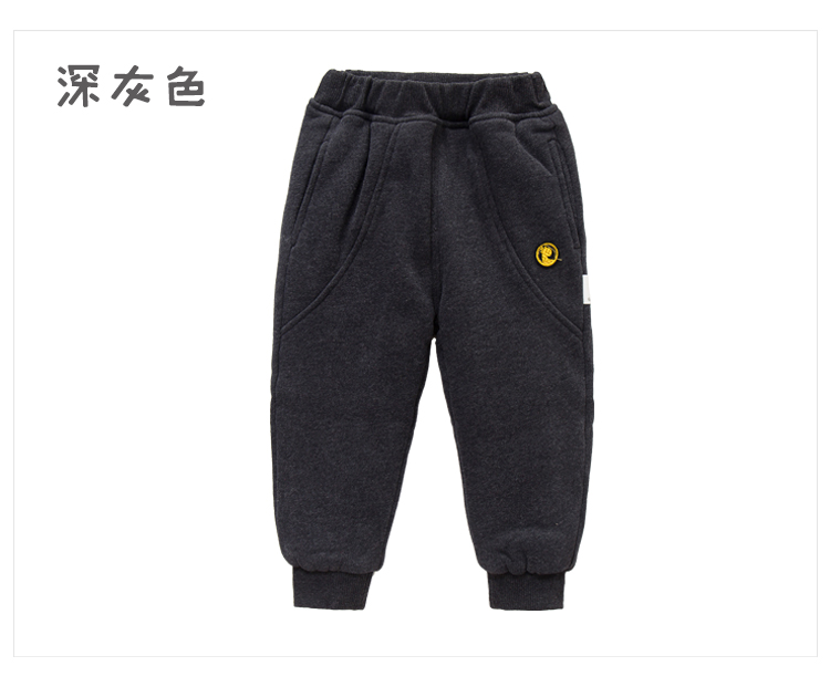 Tongtai mới mùa đông bé quần cotton dày bé trai và bé gái ấm áp quần bông trẻ em quần cotton dày quần trẻ em quần áo trẻ em xuất khẩu