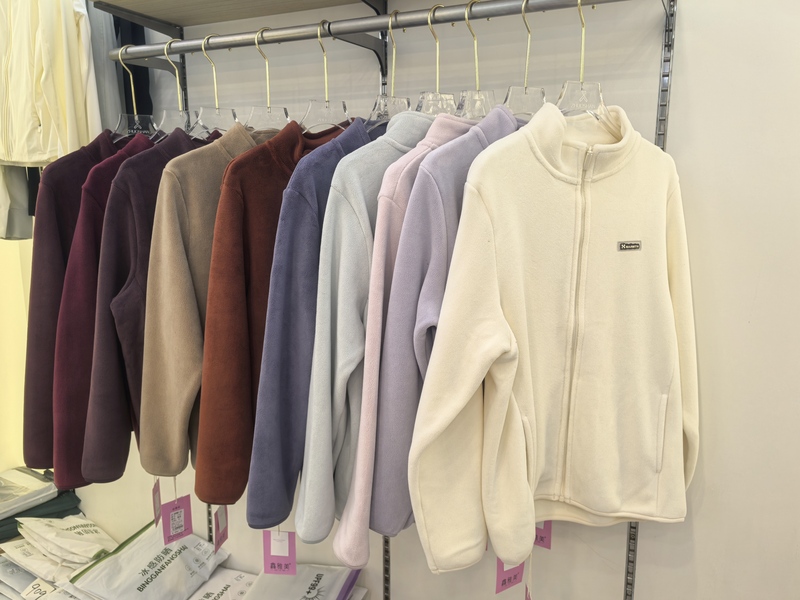 Xinya Meitdi Fleece Jacket 2025 Autumn and Winter New Women's Zip-Up Cardigan with Added Fleece, Thickened and Warm Outerwear