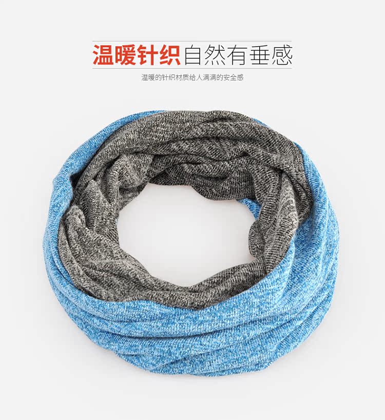 Bib nam giới và phụ nữ mùa thu và mùa đông gió mặt nạ thở ấm sinh viên cổ tay áo đan hat dual-sử dụng thể thao khăn khăn trùm phượt