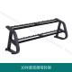 Commercial Gym Double-Layer Dumbbell Rack 6 Pairs for 6 Racks, 10 Pairs for 10 Racks Dumbbell Storage Set Studio Fitness Equipment