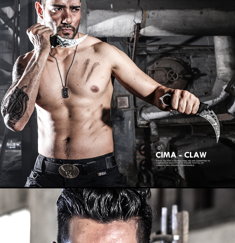 Jungle Saber Swordsman Wild wild Chiến tranh đặc biệt Phòng thủ sống còn trở thành Công cụ sinh tồn hoang dã ngoài trời Trung Quốc Sói chiến - Công cụ Knift / công cụ đa mục đích dao đa năng victorinox
