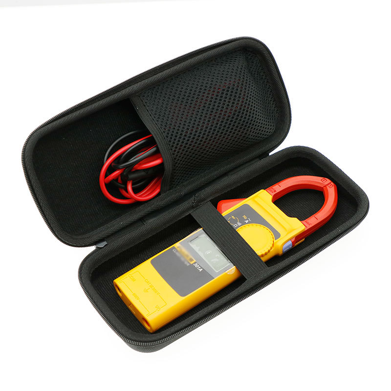 Clamp Meter Multimeter Storage Bag Ammeter Case Suitable for Fluke F301 F302+ F303 F305 362