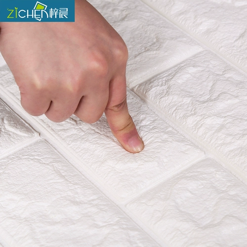 Самоклеющиеся обои на стену, декор для спальни, водонепроницаемый макет, 3D