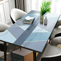 Q Bomb Silicone Table Cloth Nordic Modern Minimalist Waterproof Oil-Proof-Free Anti-Burn Home Table Tea Table Mat 2020 New