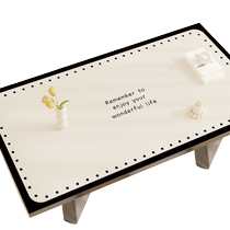 pvc leather retro table cloth free of waterproof and anti-grease and anti-scalding table mat advanced senses tea table tabletop protection mat