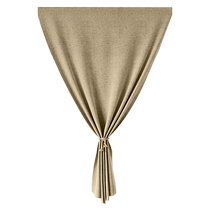 Simple sunshade insulation cloth curtain full blackout without drilling installation of window sunshade artifact Velcro self-adhesive