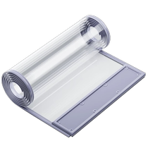 Door curtains are warm and windproof in winter transparent and windproof shop commercial partition curtains household magnets self-absorbing plastic PVC