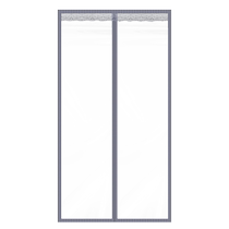 Summer anti-mosquito door curtain magnetic Velcro fly screen window home punch-free full magnetic strip self-priming partition screen door
