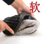 Giày vải mùa đông Bắc Kinh cũ của phụ nữ giày đế thấp để giúp giày đế dày không trơn dày giày nữ adidas
