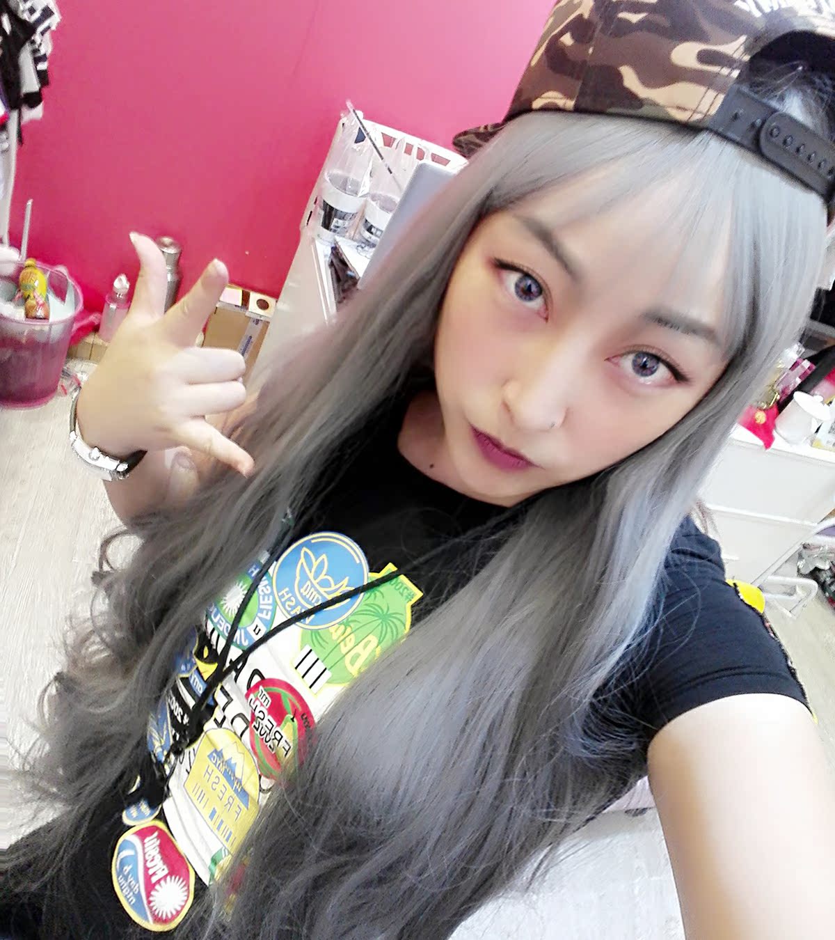 Perruque ANNA LUO  .  Les cheveux longs - Ref 2607402 Image 15