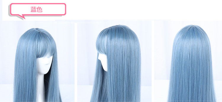 Perruque ANNA LUO  .  Long cheveux raides - Ref 2607359 Image 48