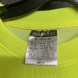 Флуоресцентный светоотражающий безопасный ночной лонгслив, большой размер