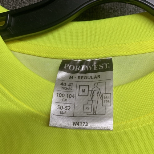 Флуоресцентный светоотражающий безопасный ночной лонгслив, большой размер