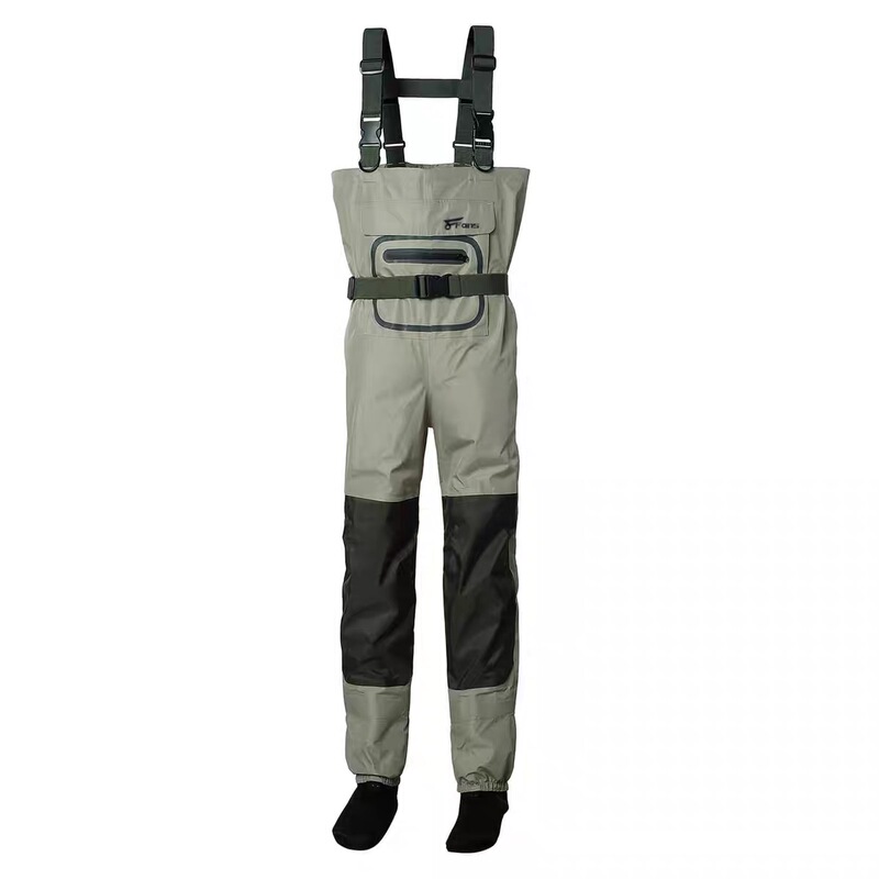 8Fans Outdoor One-Piece Wading Pants for Fishing, Fly Fishing, and Wading, Non-Slip, Waterproof, Breathable Fishing Clothing 8Fans Outdoor One-Piece Wading Pants for Fishing, Fly Fishing, and Wading, Non-Slip, Waterproof, Breathable Fishing Clothing