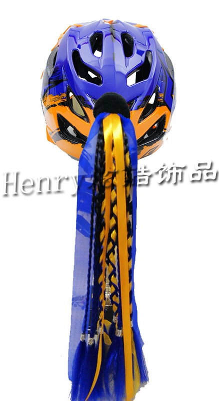 Cratoni Katoni trẻ em trang trí mũ bảo hiểm cân bằng xe tay ga streamer đồ trang trí đầu chàng trai và cô gái bẩn bện - Smart Scooter