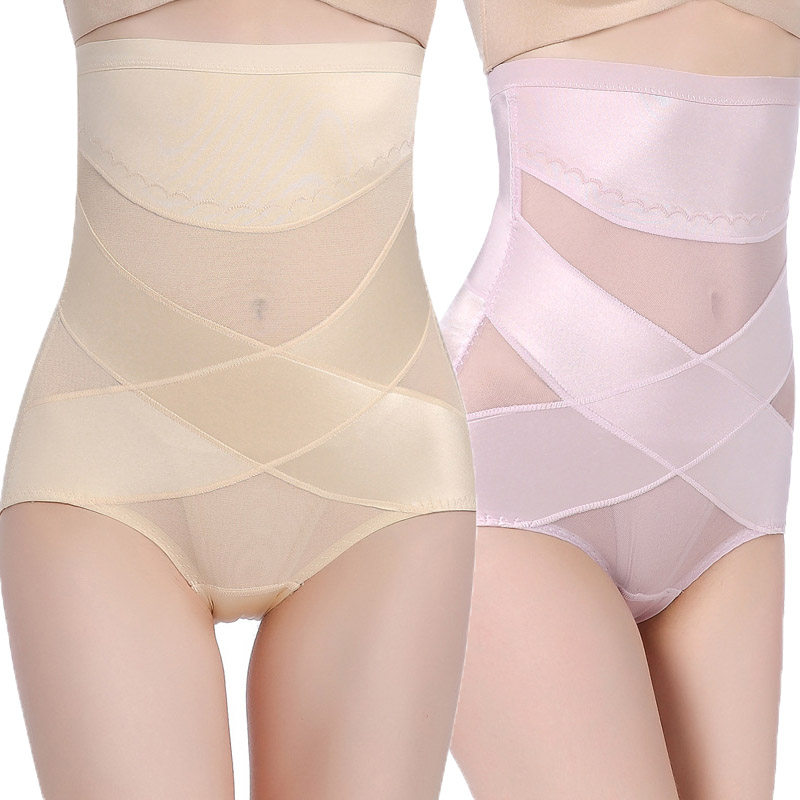 Thin section Large size No marks High waist bunches Bellied Pants Meme Body Shaper Pants Lift Hip close-up Withdrawal Shorts Women