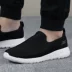 Giày nam SKECHER mùa xuân mới GO WALK 4 giày thể thao đi bộ giày chạy bộ 54600-BKW - Giày chạy bộ giày the thao nam chính hãng Giày chạy bộ