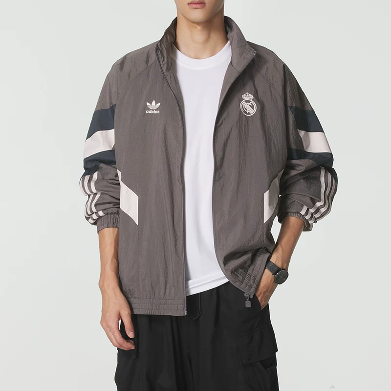 Куртка Adidas осень футбольная теплая длинный рукав для отдыха