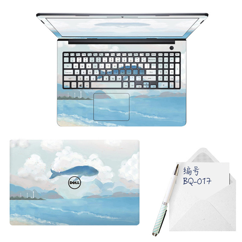 Dell tạp chí dán máy tính xách tay g3 G7 Ranger du lịch 5577 đốt ba thế hệ ii Inspiron 7000 5000 3579 7559 bảo vệ bộ đầy đủ của 14 trang trí lá 15.6 inch bàn phím 7572 7567 - Phụ kiện máy tính xách tay miếng dán bàn phím laptop hp