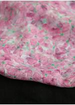 Give back 30% off Order fabric Pure Ramie Digital printing fabric Dress Robe fabric