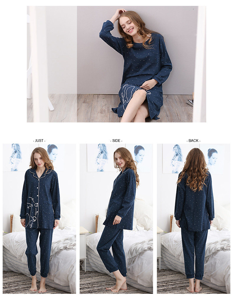 Pyjama mixte en Coton à manches longues - Ref 3004717 Image 13