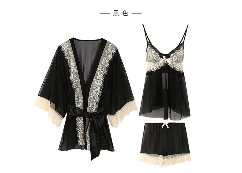 Pyjama pour femme en Nylon à manches - Ref 2992017 Image 16