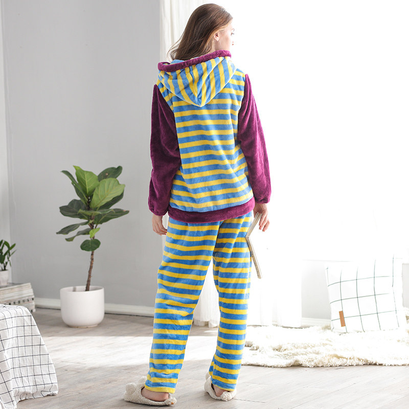 Pyjama mixte en Polyester Polyester  à manches longues - Ref 3004720 Image 4