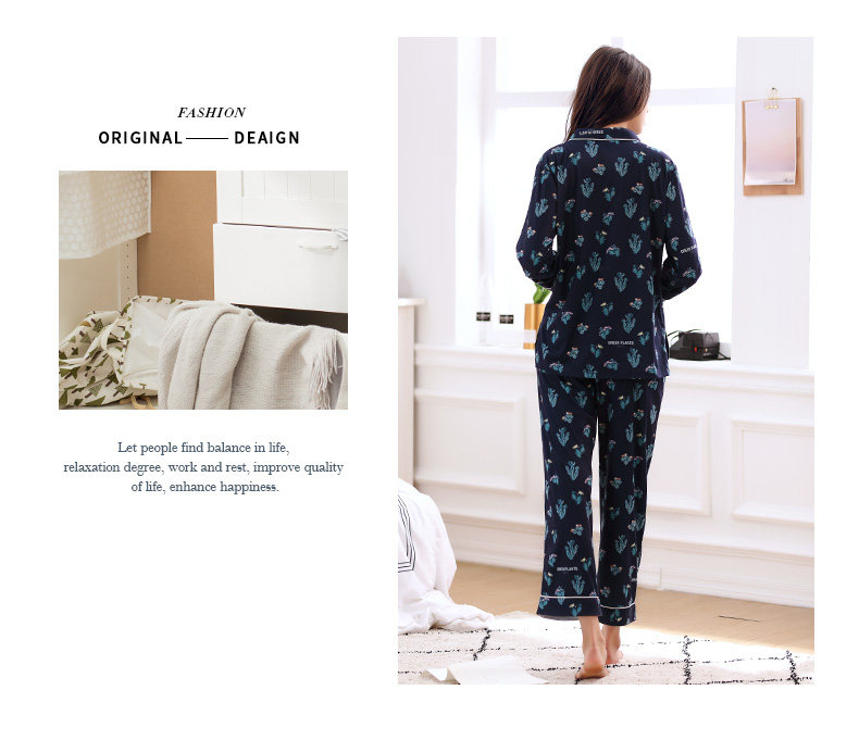 Pyjama mixte en Coton à manches longues - Ref 3004678 Image 14