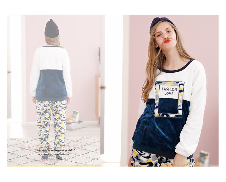 Pyjama mixte en Polyester Polyester  à manches longues - Ref 3004671 Image 11