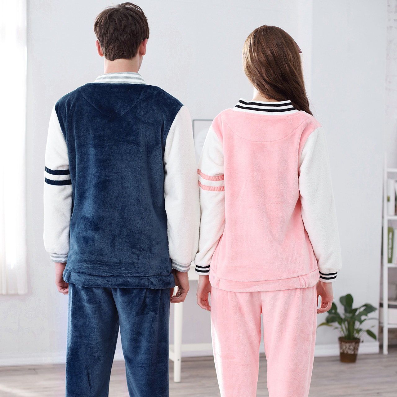 Pyjama mixte en Polyester Polyester  à manches longues - Ref 3004683 Image 3