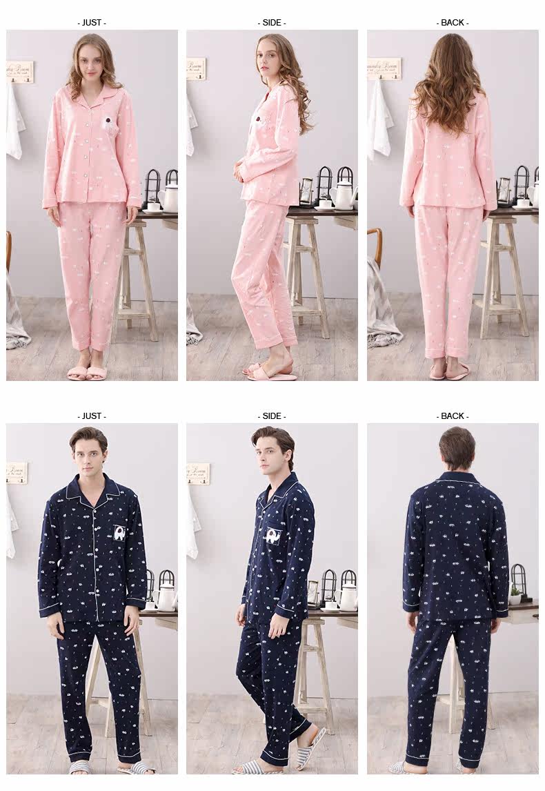 Pyjama mixte en Coton à manches longues - Ref 3004684 Image 15