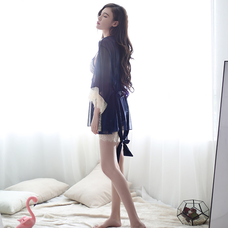 Pyjama pour femme en Nylon à manches - Ref 2992017 Image 3
