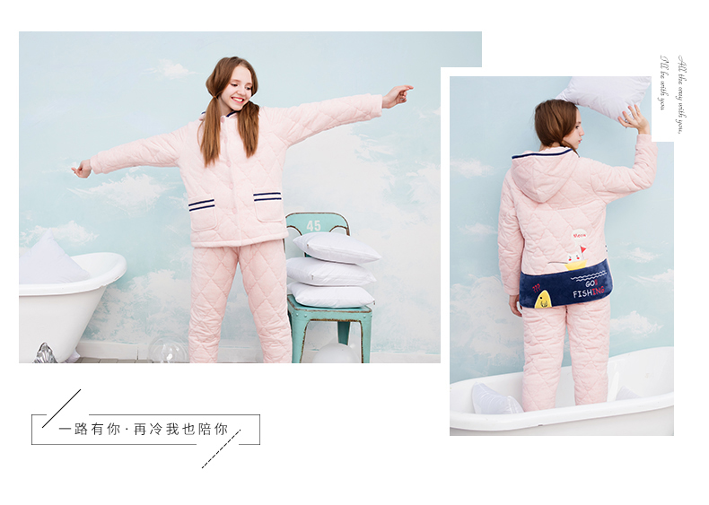 Pyjama pour femme à manches longues - Ref 2992080 Image 15