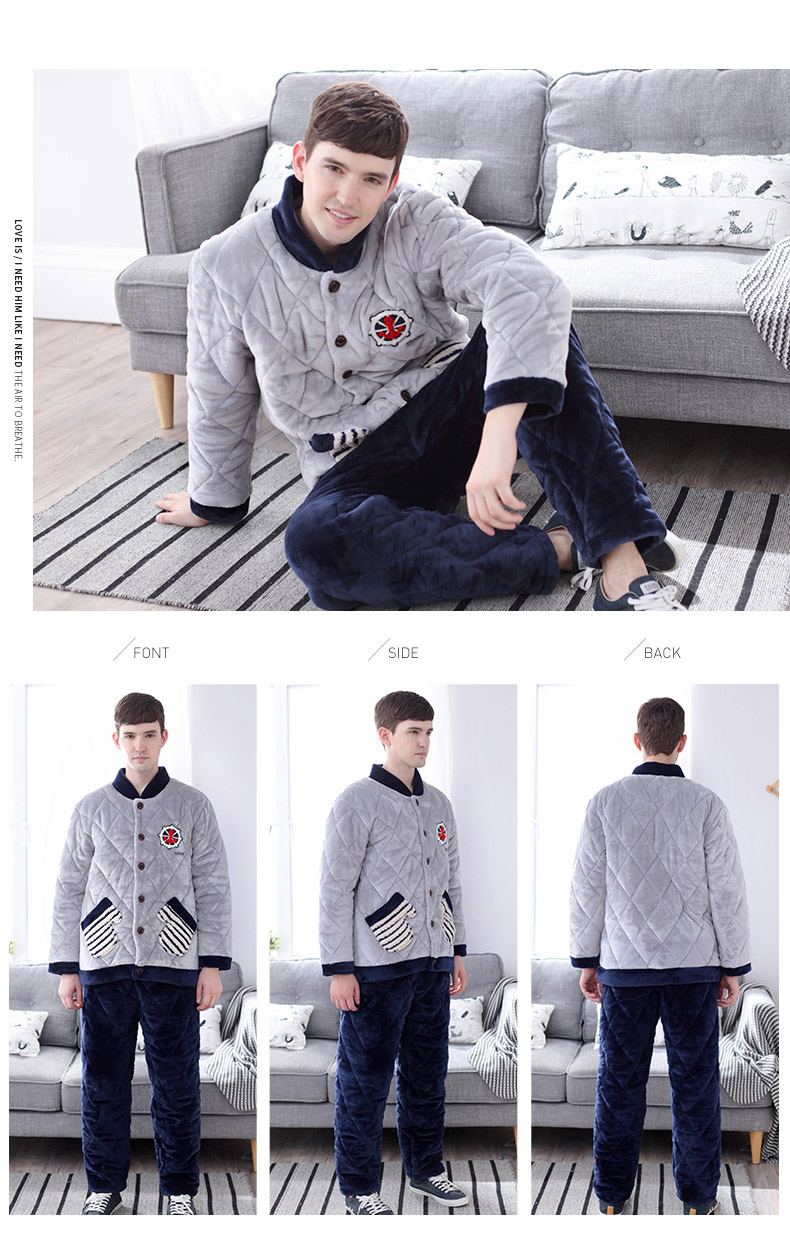 Pyjama mixte en Polyester Polyester  à manches longues - Ref 3004719 Image 14