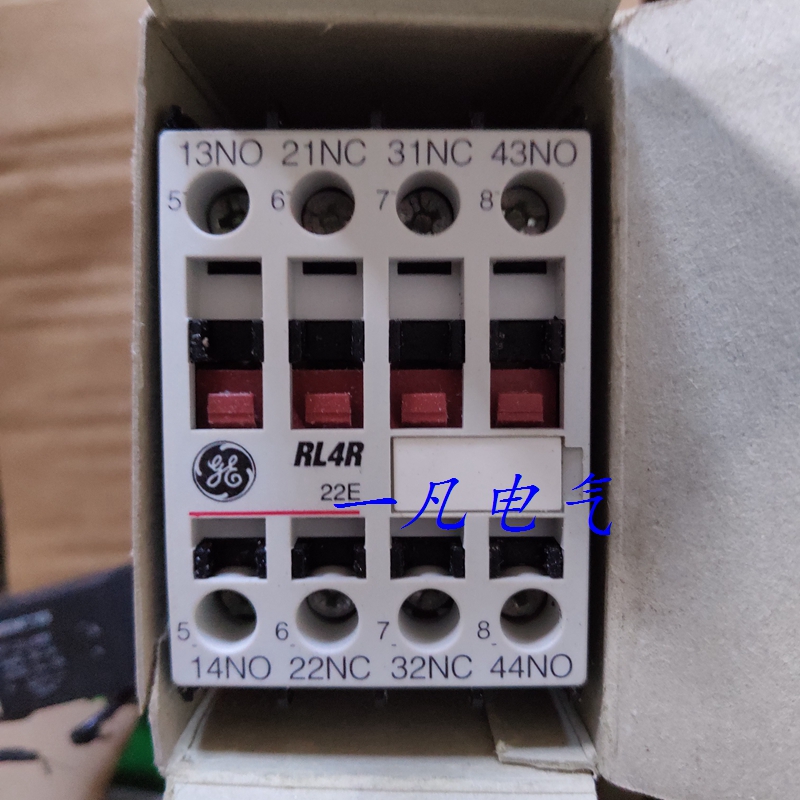Original imported American GE general intermediate contactor RL4RD022TN RL4R22E spot bargaining 220VDC