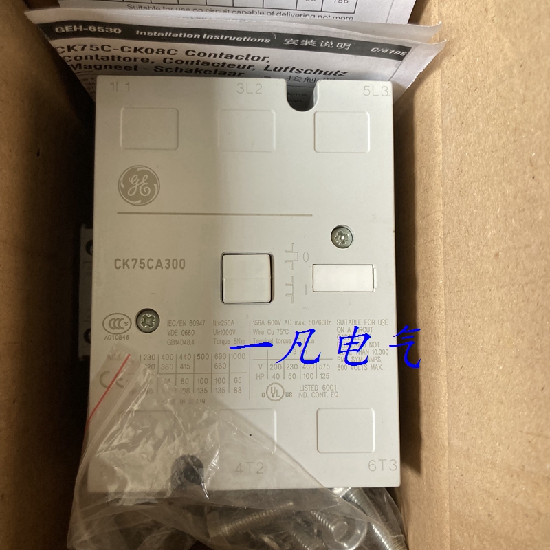 Original import US GE General Contactor CK75CA300 CK75CA311M Spot Bargaining