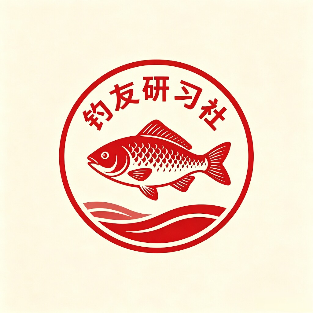 钓友研习社的LOGO