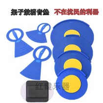 Drum kit thickened removable silencer mute pad set silicone rubber jazz drum pad soundproof pad to disturb the people