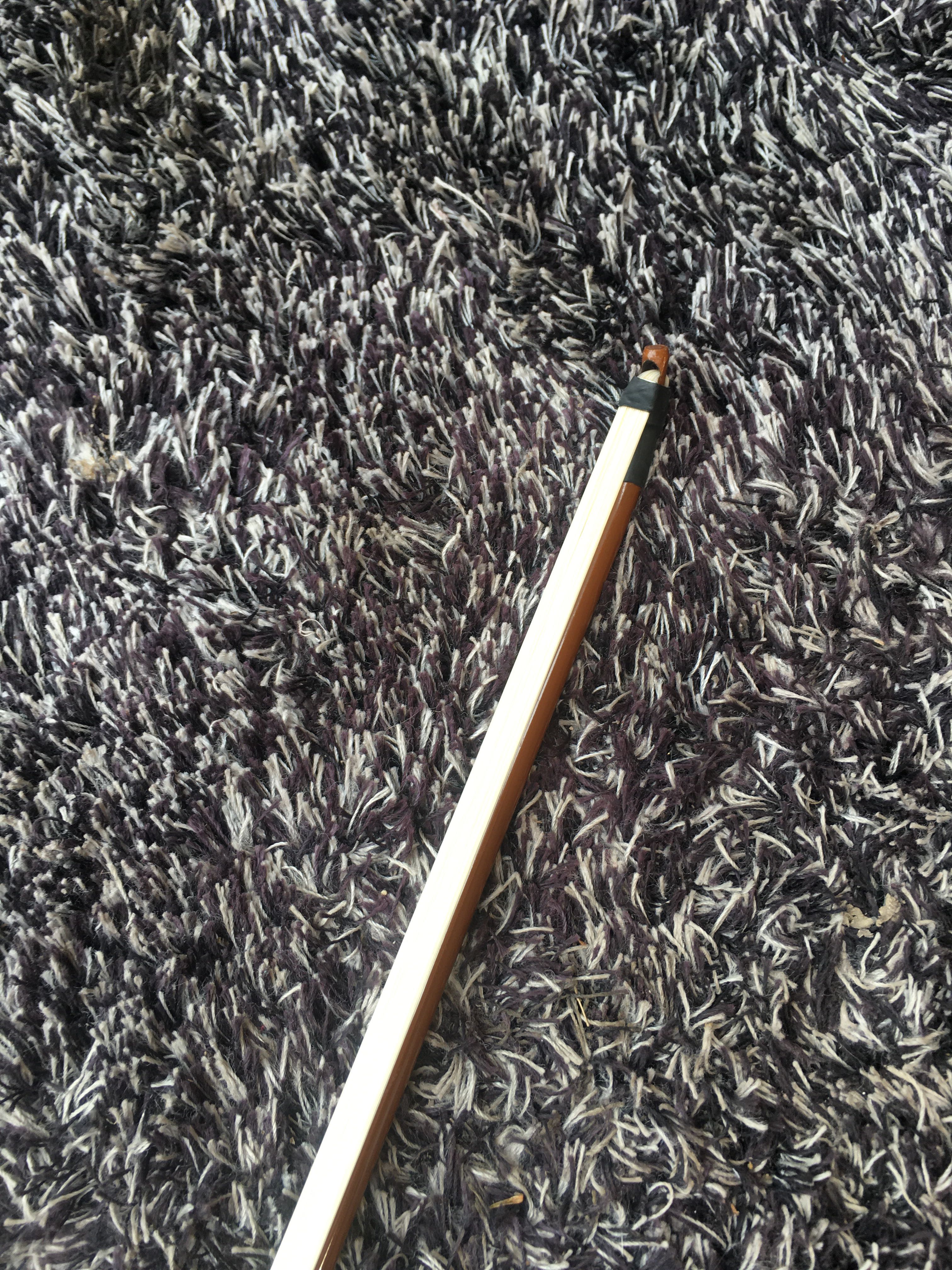 Professional new students use celebration performance to practice stage purple bamboo pure horsetail erhu bow 84 cm